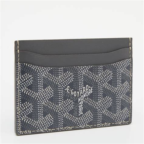 goyard homme sacoche|goyard porte carte prix.